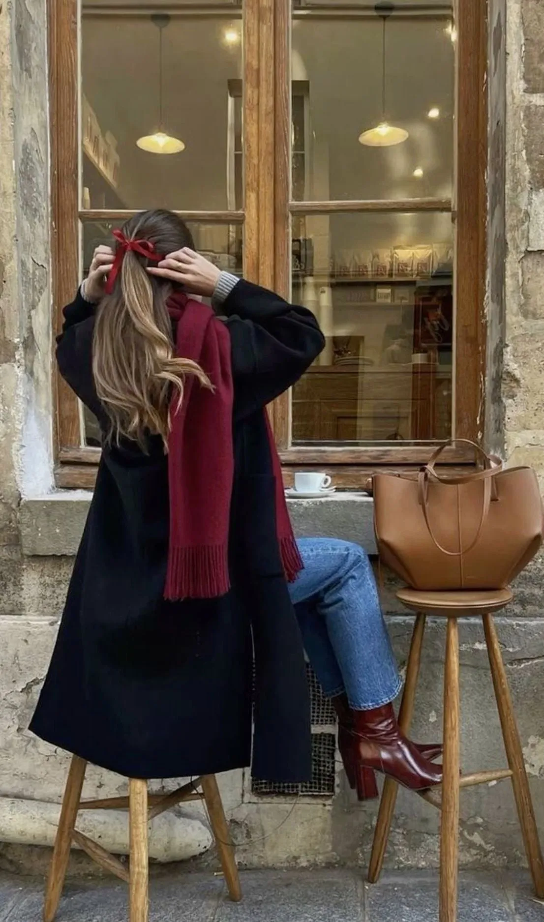 Alden Oversized Fringe Scarf