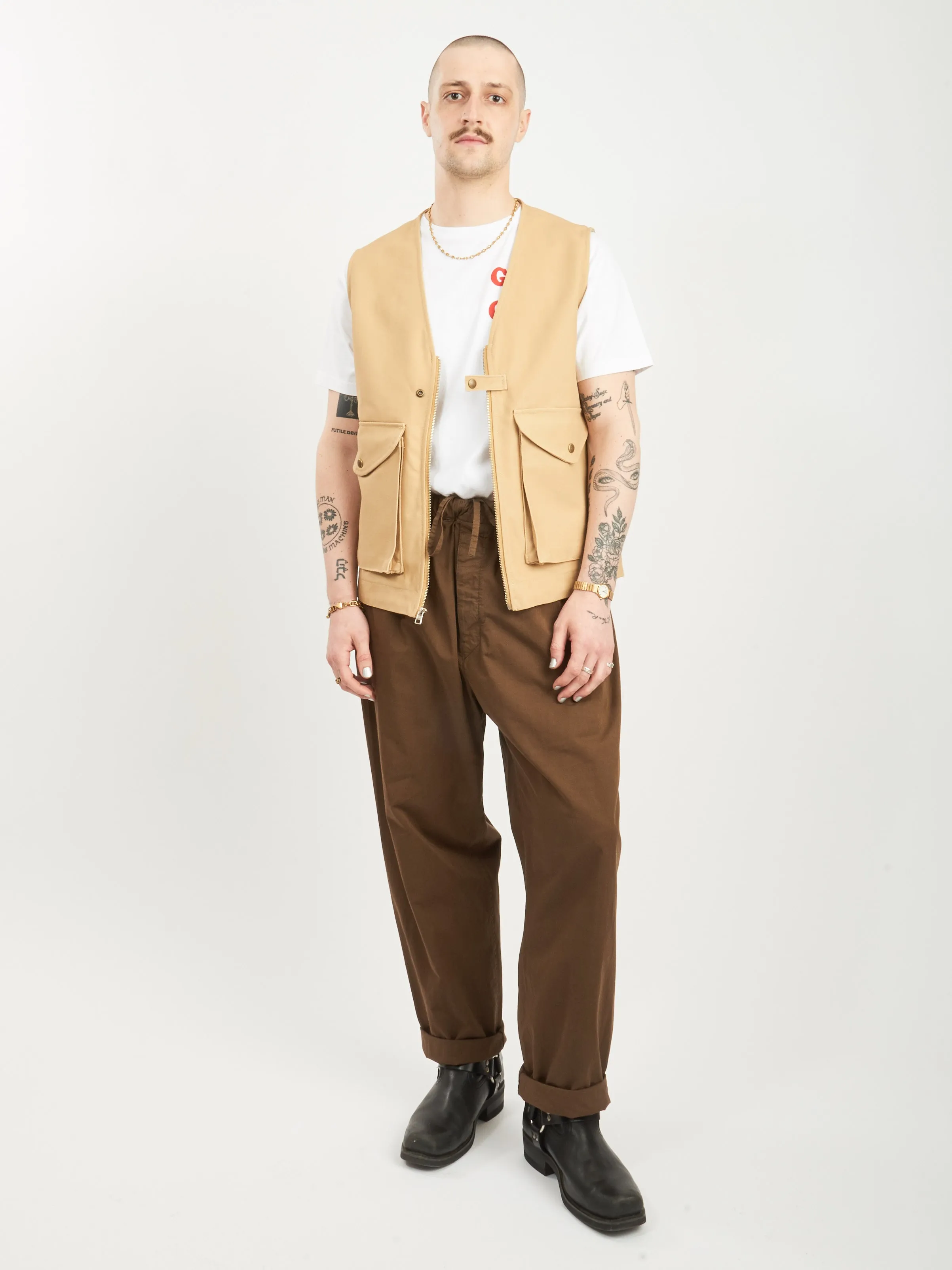 Alvord Khaki Cargo Vest