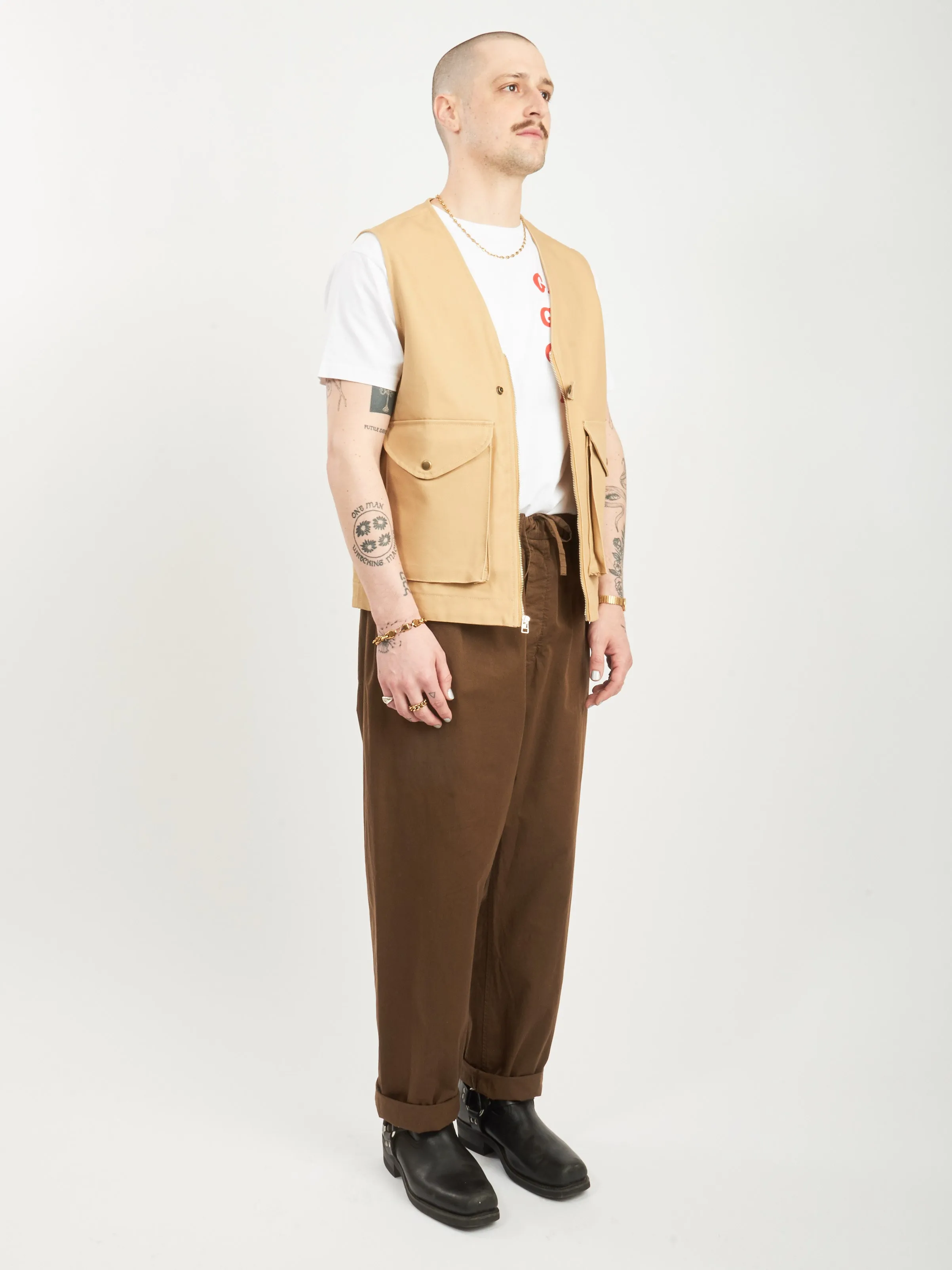 Alvord Khaki Cargo Vest