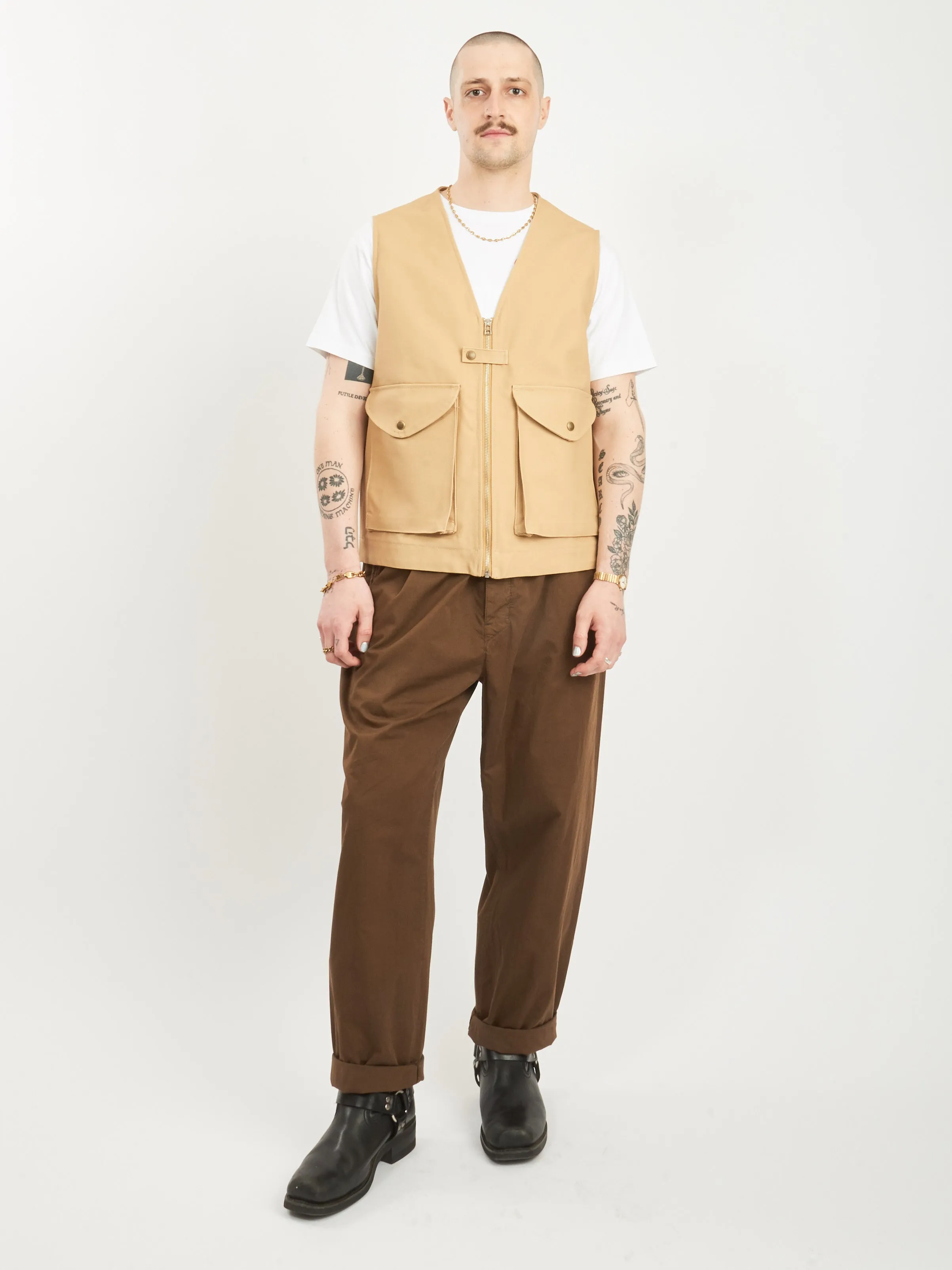 Alvord Khaki Cargo Vest