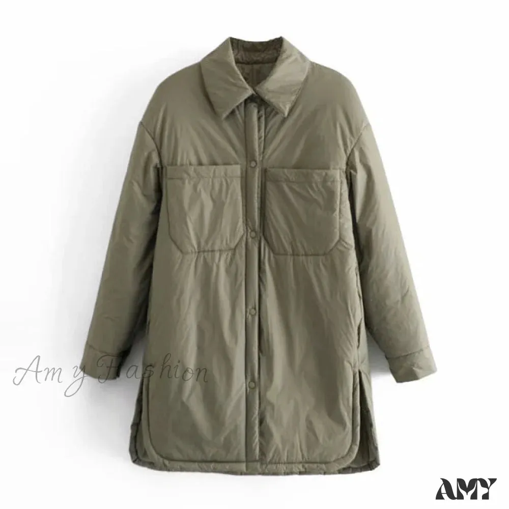 Amy Fashion - Fashion Warm Female Chic Oversized Coat