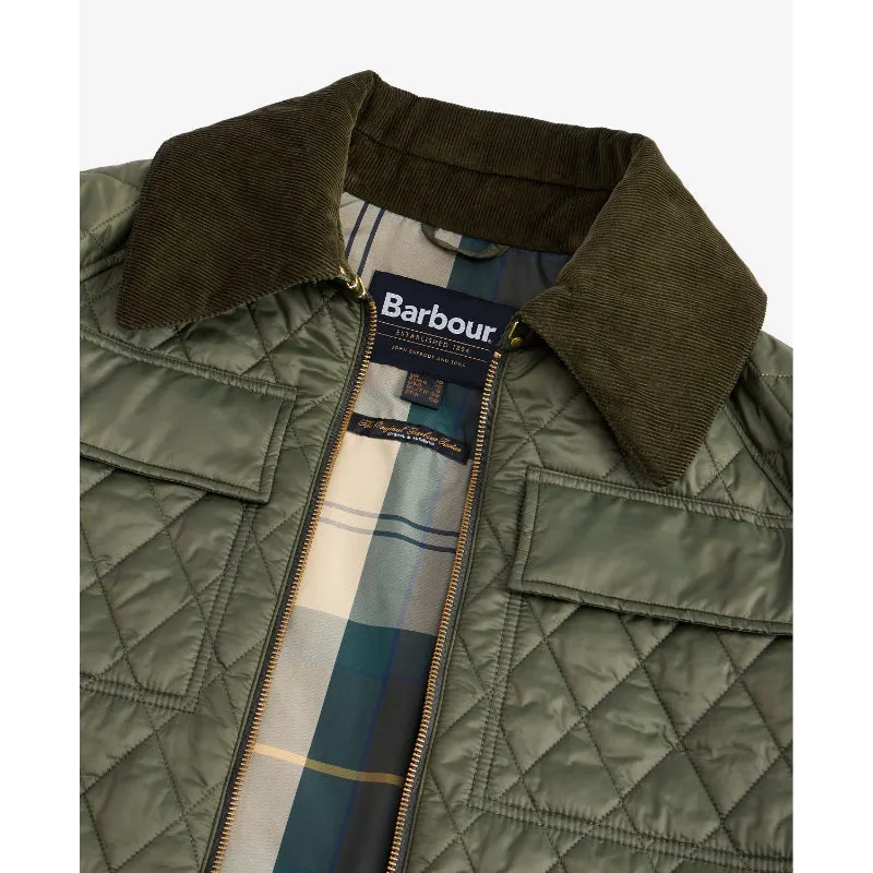 Barbour Beauly Quilt Ladies Jacket - Olive/Ancient