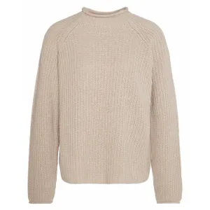 Barbour Willows Knitted Ladies Jumper - Oatmeal