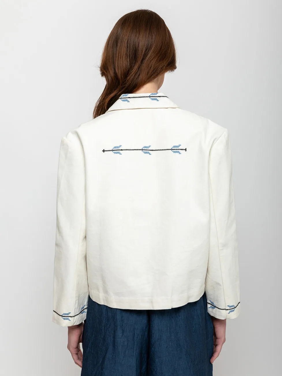 Bernay Jacket - Embroidered Canvas