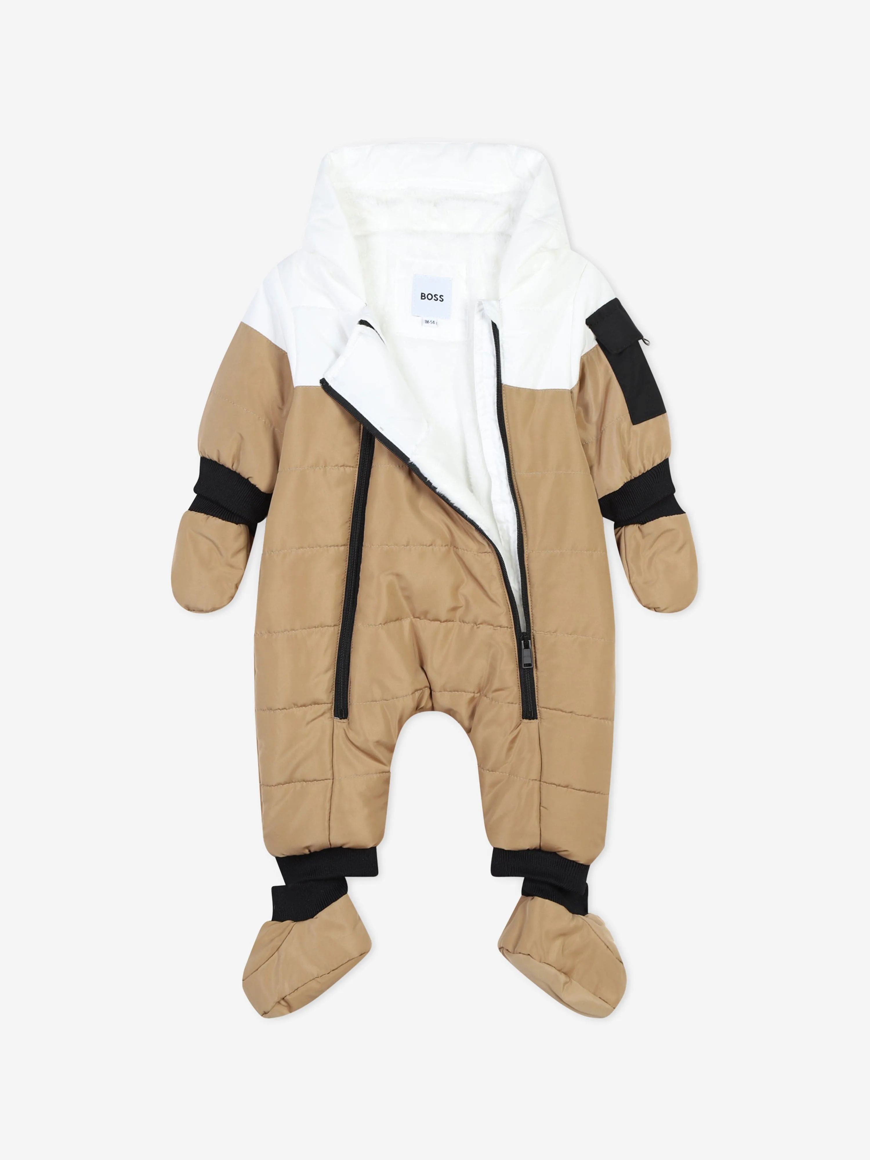 BOSS Baby Boys Snowsuit in Brown