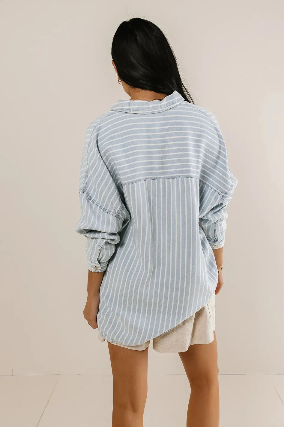 Brynn Striped Shacket - FINAL SALE