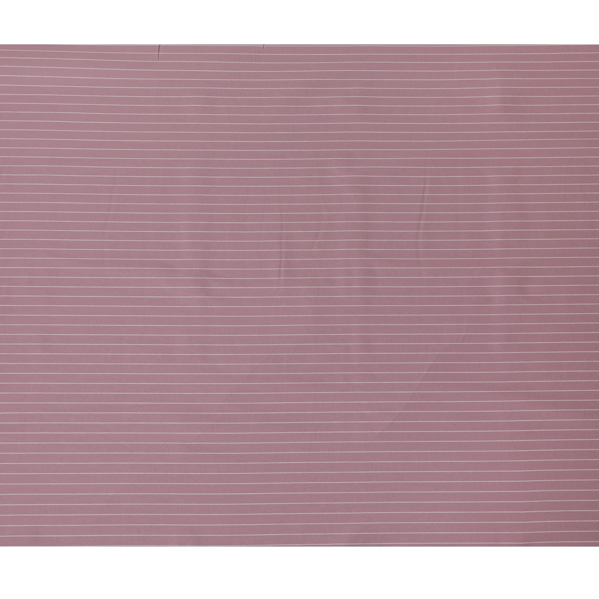 Charming Mauve Striped 100% Cotton Shirting Fabric - Luxurious Texture, 150cm Width-D18570