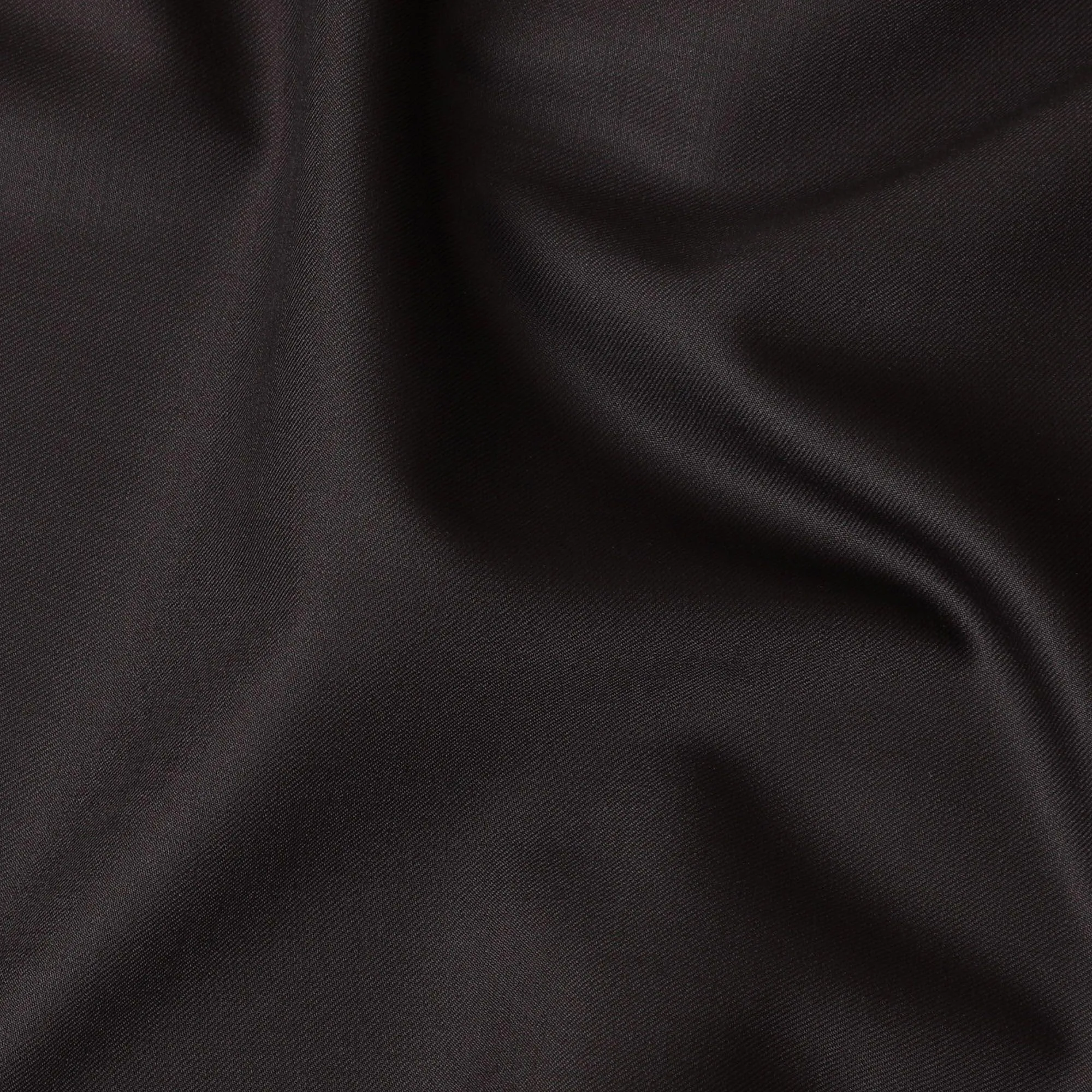 Dark brown Plain Premium pure Italian Super 150's wool suiting fabric-D16468