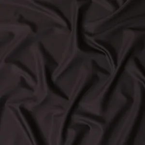 Dark brown Plain Premium pure Italian Super 150's wool suiting fabric-D16468