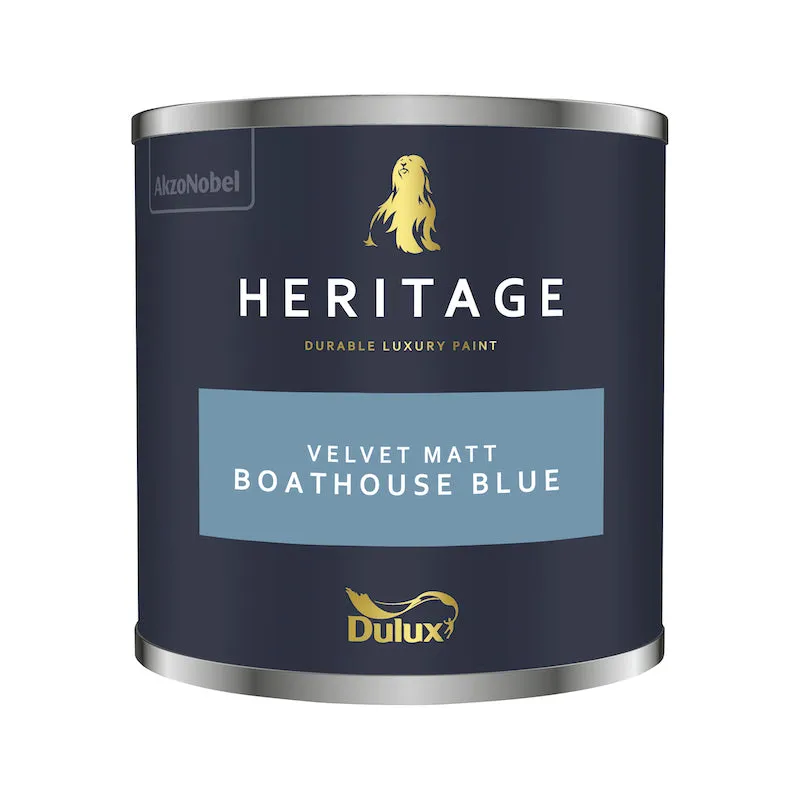 Dulux Heritage Matt Emulsion - Boathouse Blue