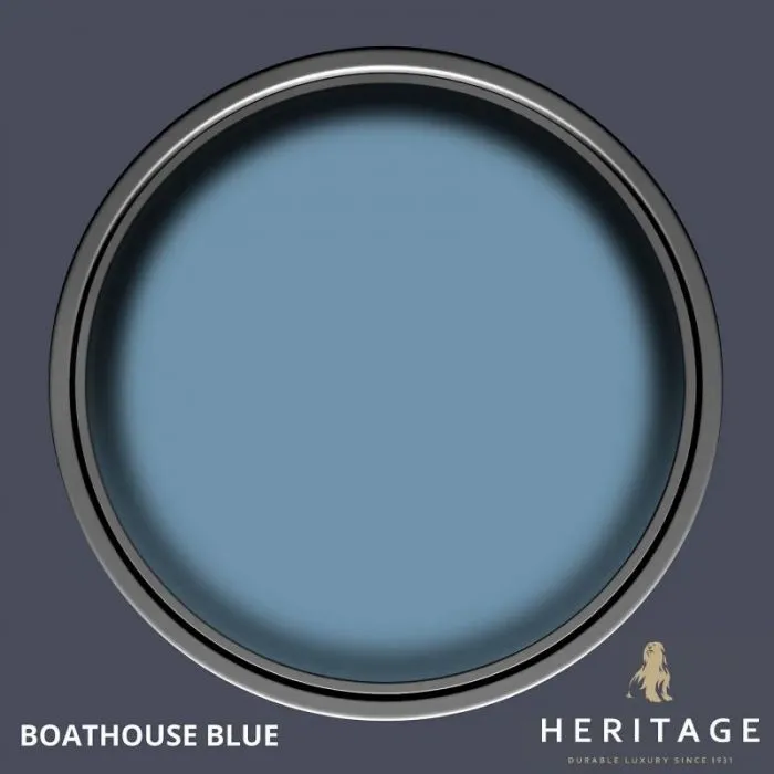 Dulux Heritage Matt Emulsion - Boathouse Blue