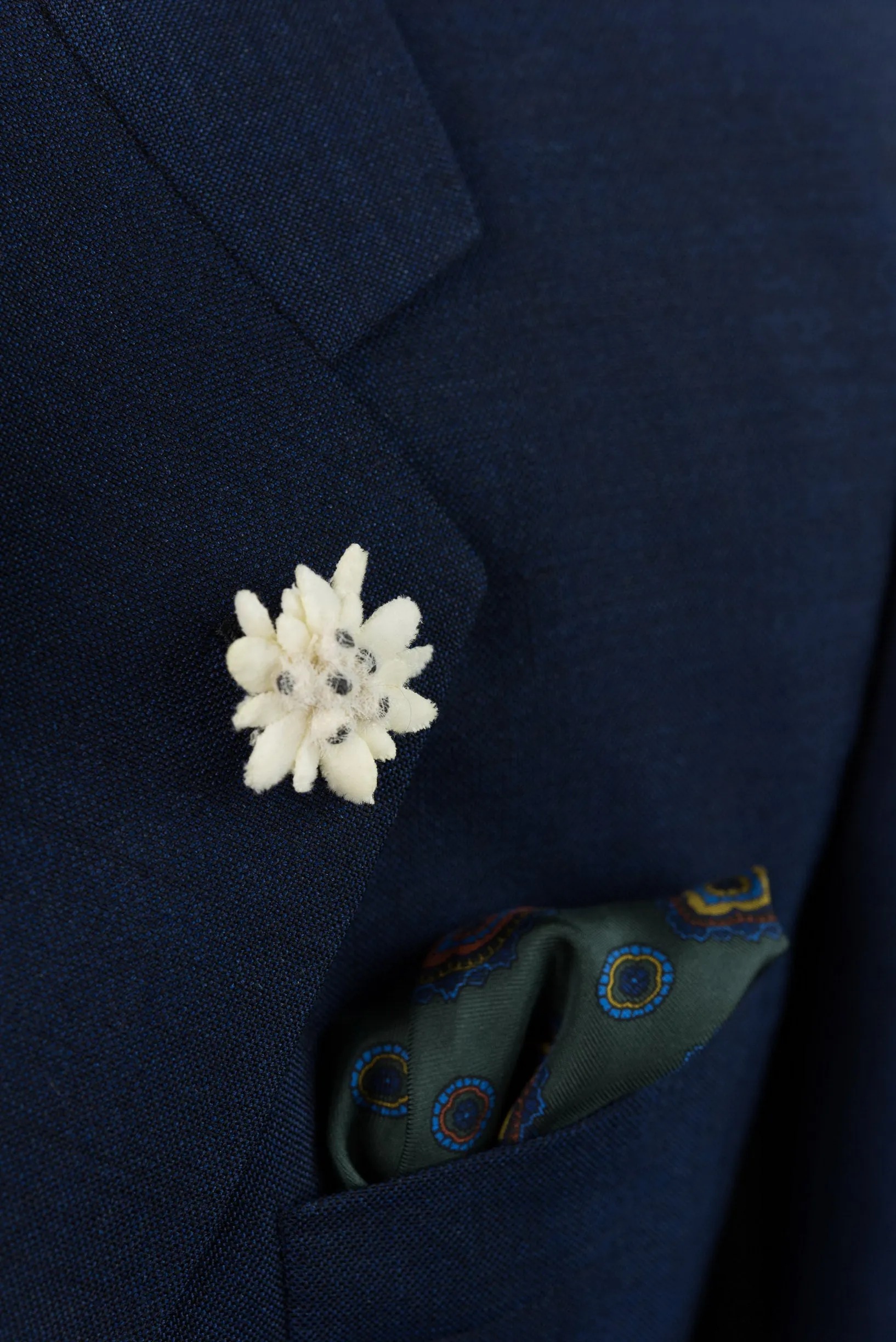 Edelweiss Boutonnière Flower