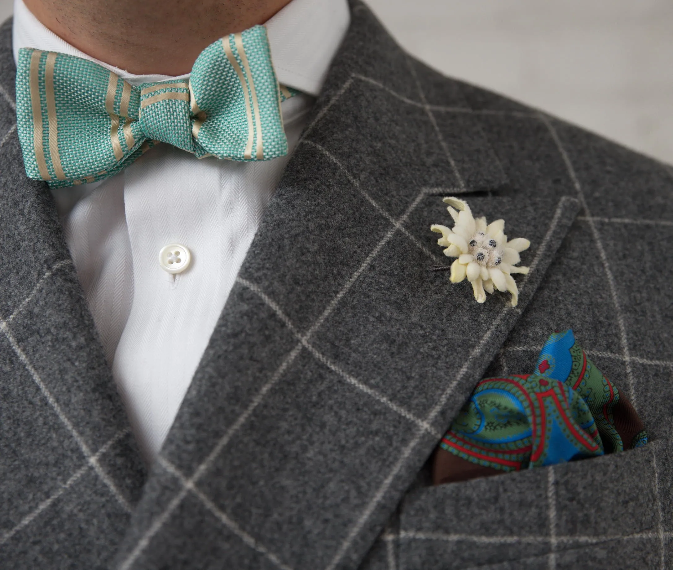 Edelweiss Boutonnière Flower