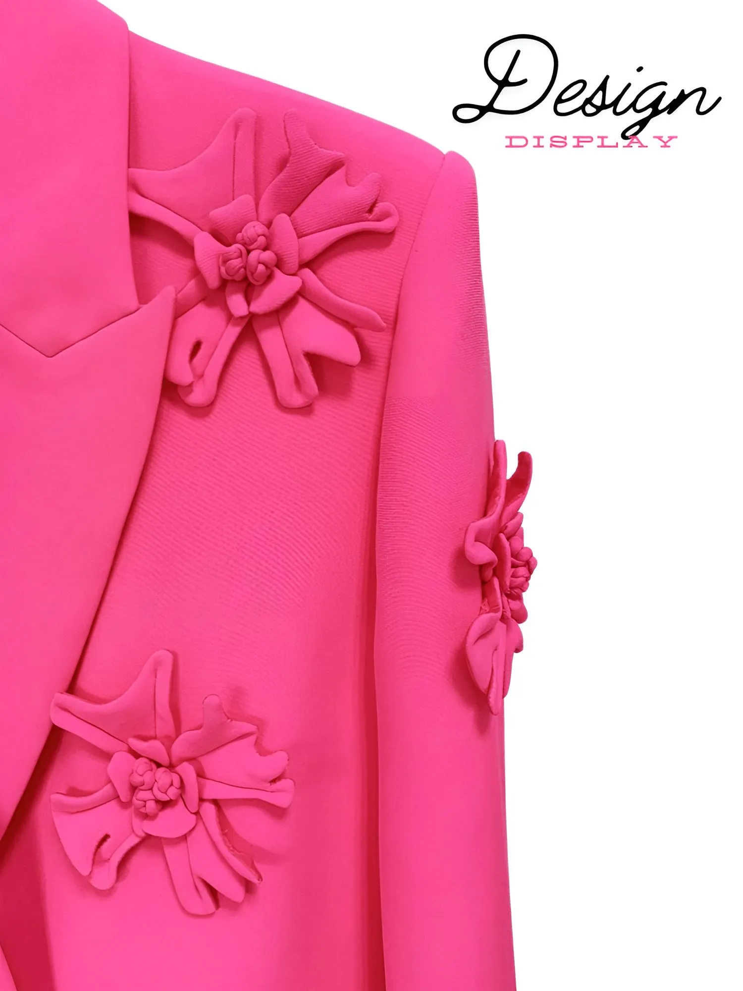 Elegant Sets Female Fashion Two Piece Sets For Women Lapel Long Sleeve Coat High Waist Pant