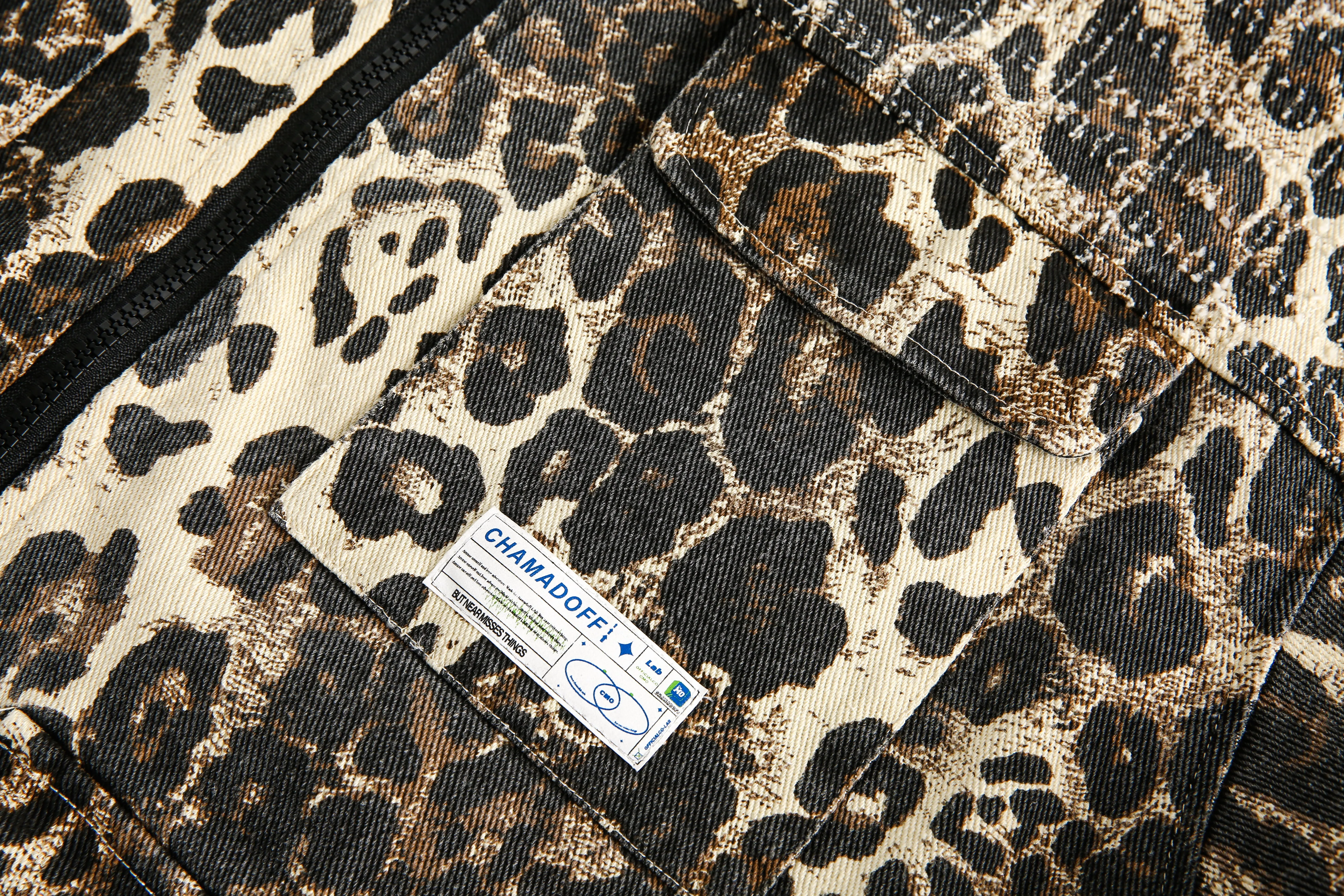 Faire Echo Oversized Leopard Print Coat