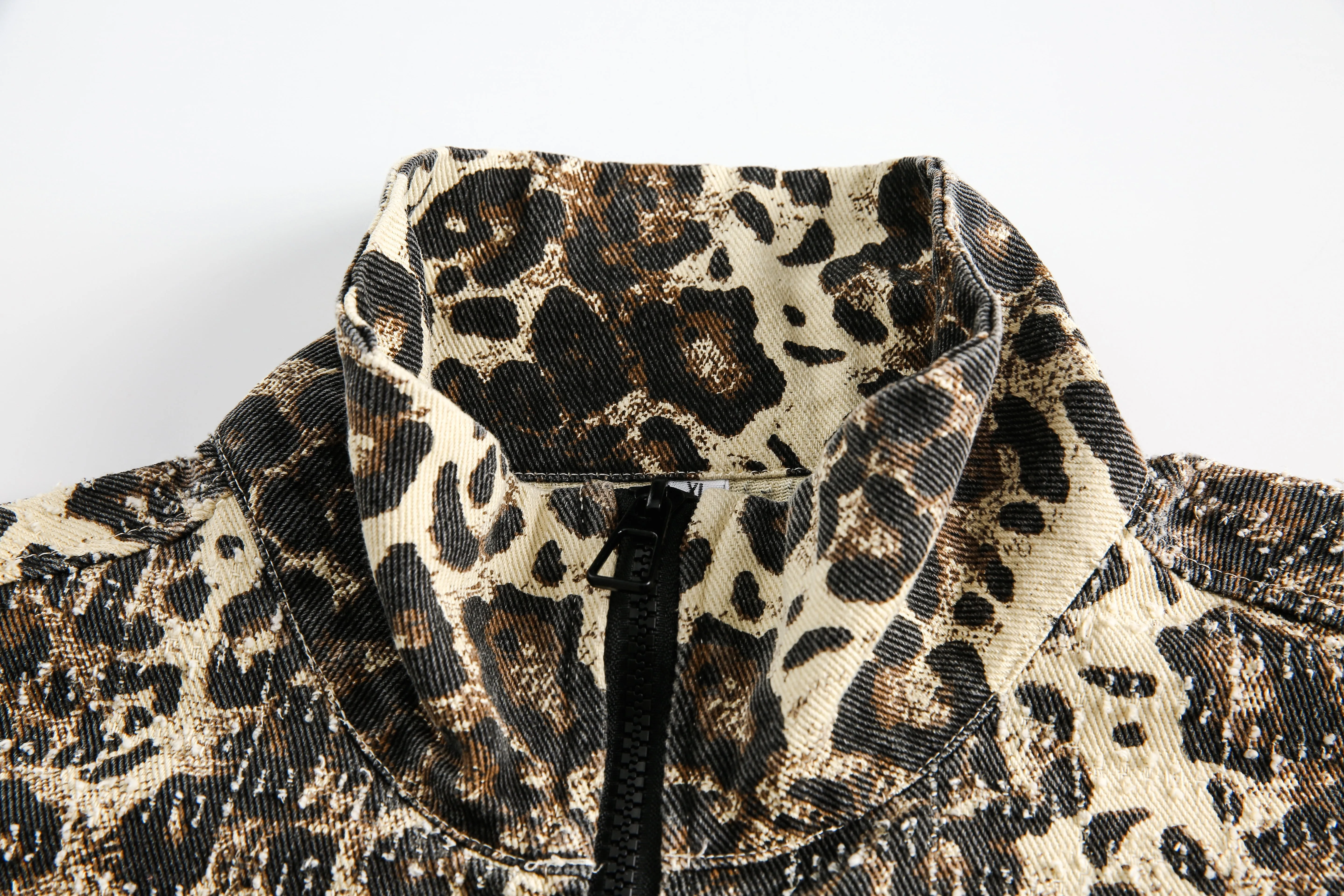 Faire Echo Oversized Leopard Print Coat