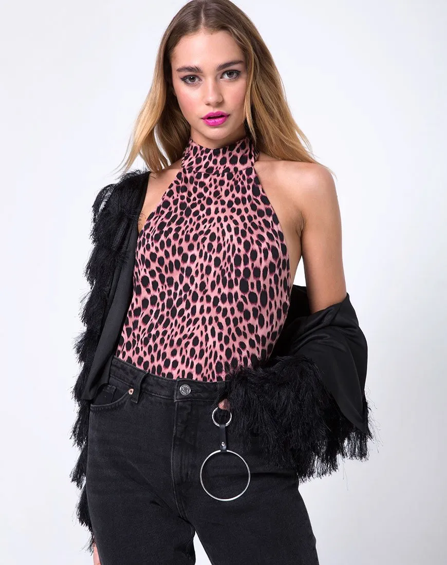 Fur Ball Jacket in Faux Fur Black