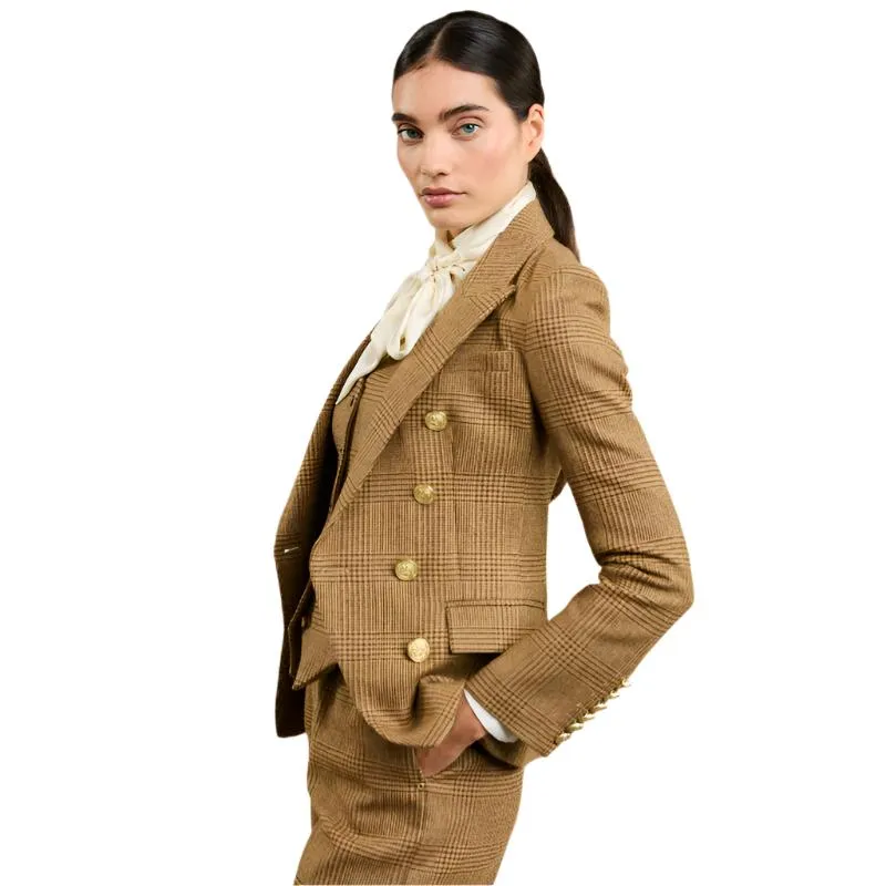 Holland Cooper Knightsbridge Ladies Blazer - Tawny