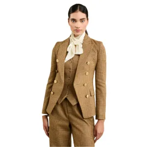 Holland Cooper Knightsbridge Ladies Blazer - Tawny