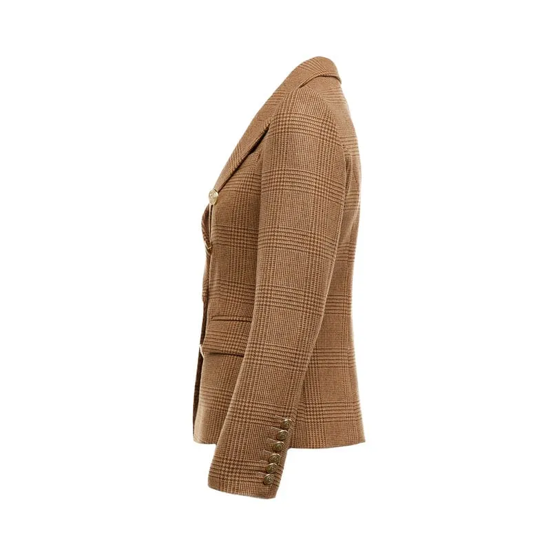 Holland Cooper Knightsbridge Ladies Blazer - Tawny