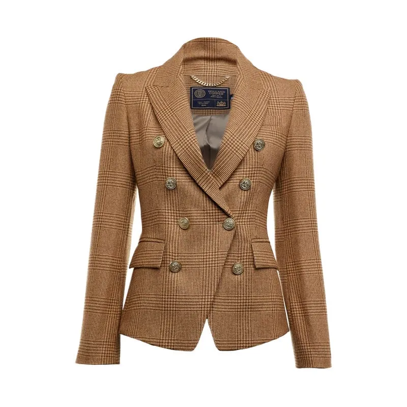 Holland Cooper Knightsbridge Ladies Blazer - Tawny