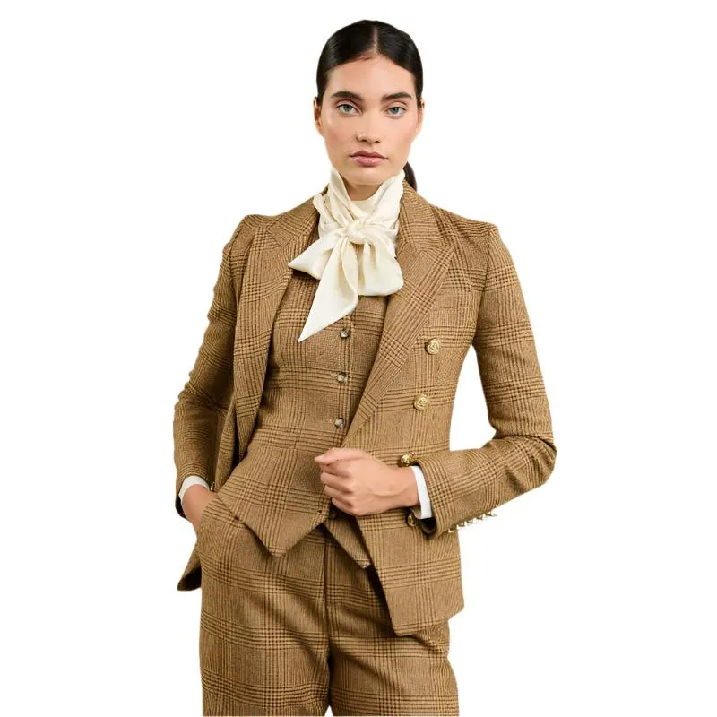 Holland Cooper Knightsbridge Ladies Blazer - Tawny