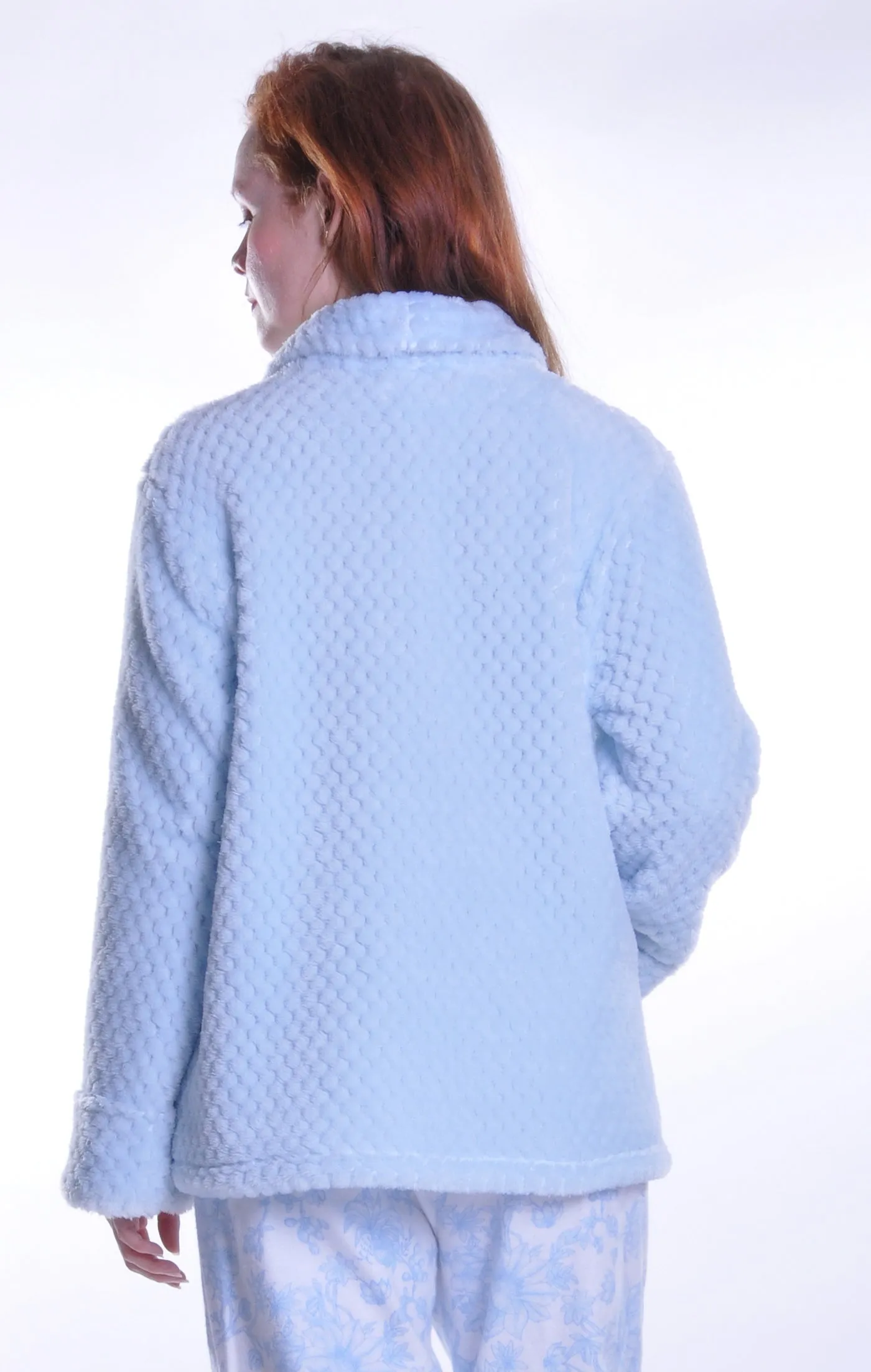 Honeycomb Fleece Bed Jacket