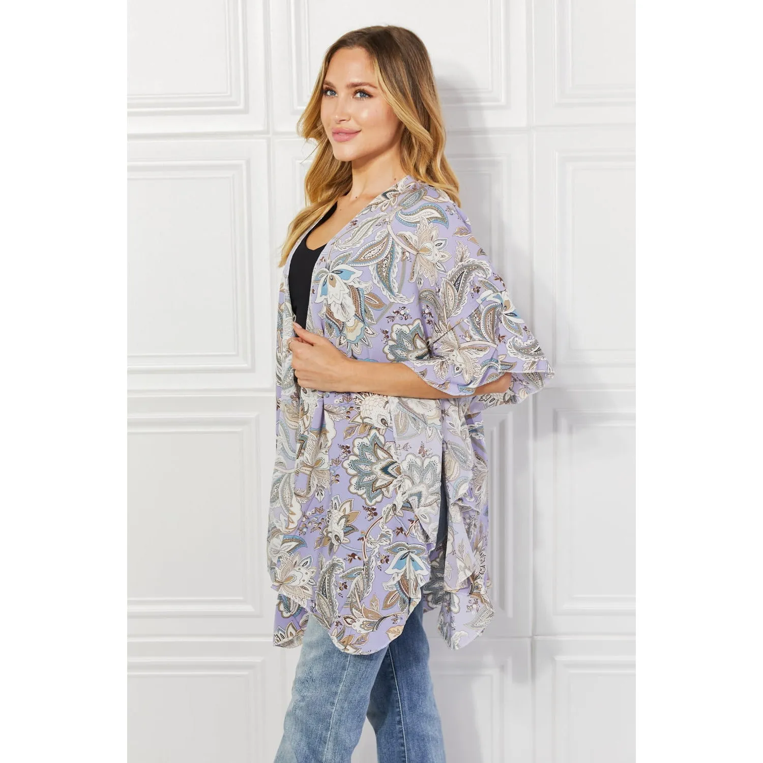 Justin Taylor Secret Garden Floral Kimono