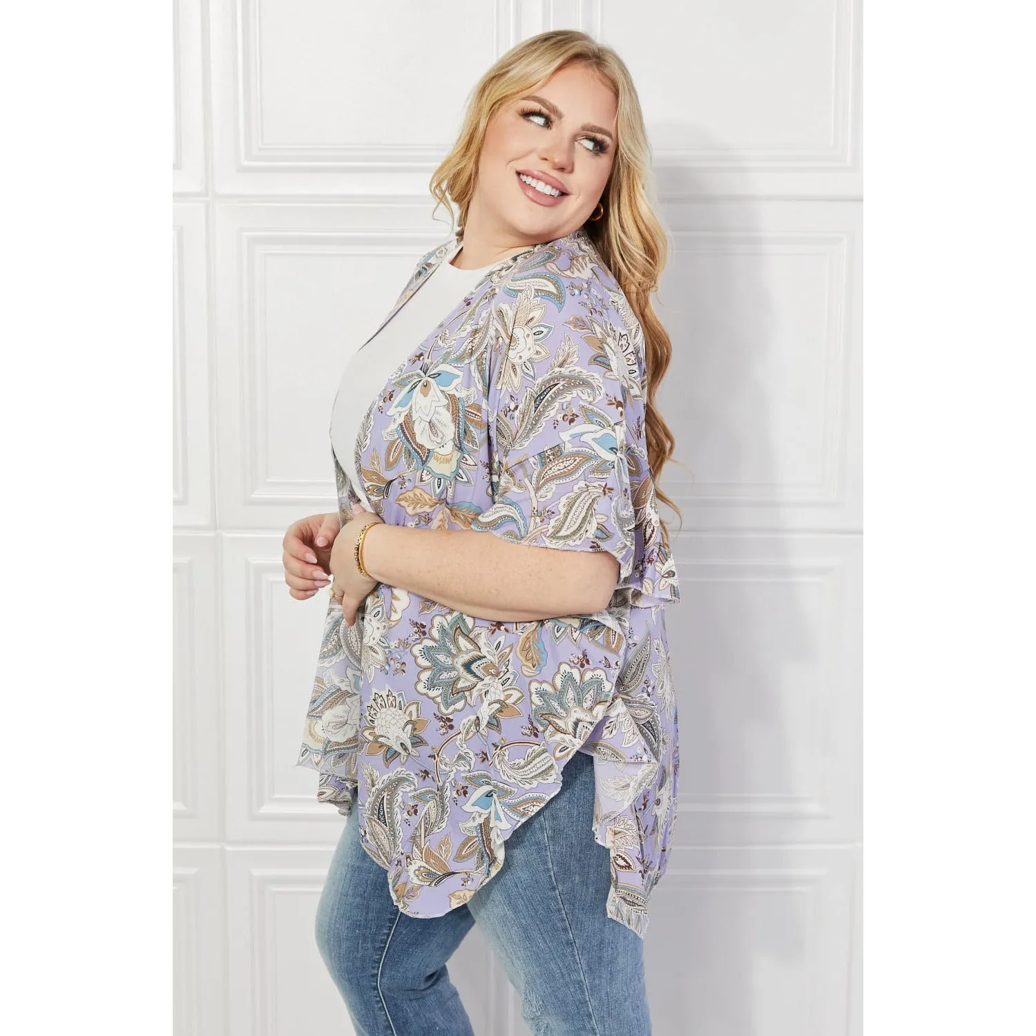 Justin Taylor Secret Garden Floral Kimono