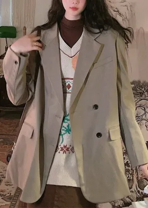 Lightly Covered oversized blazer