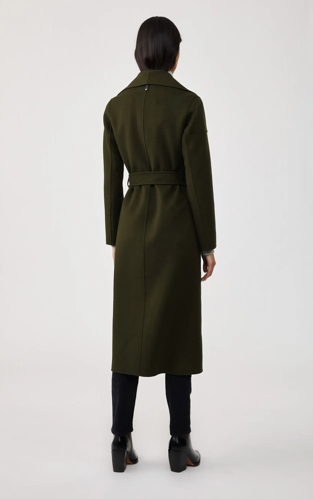 MACKAGE MAI - Double-Face Wool Wrap Coat