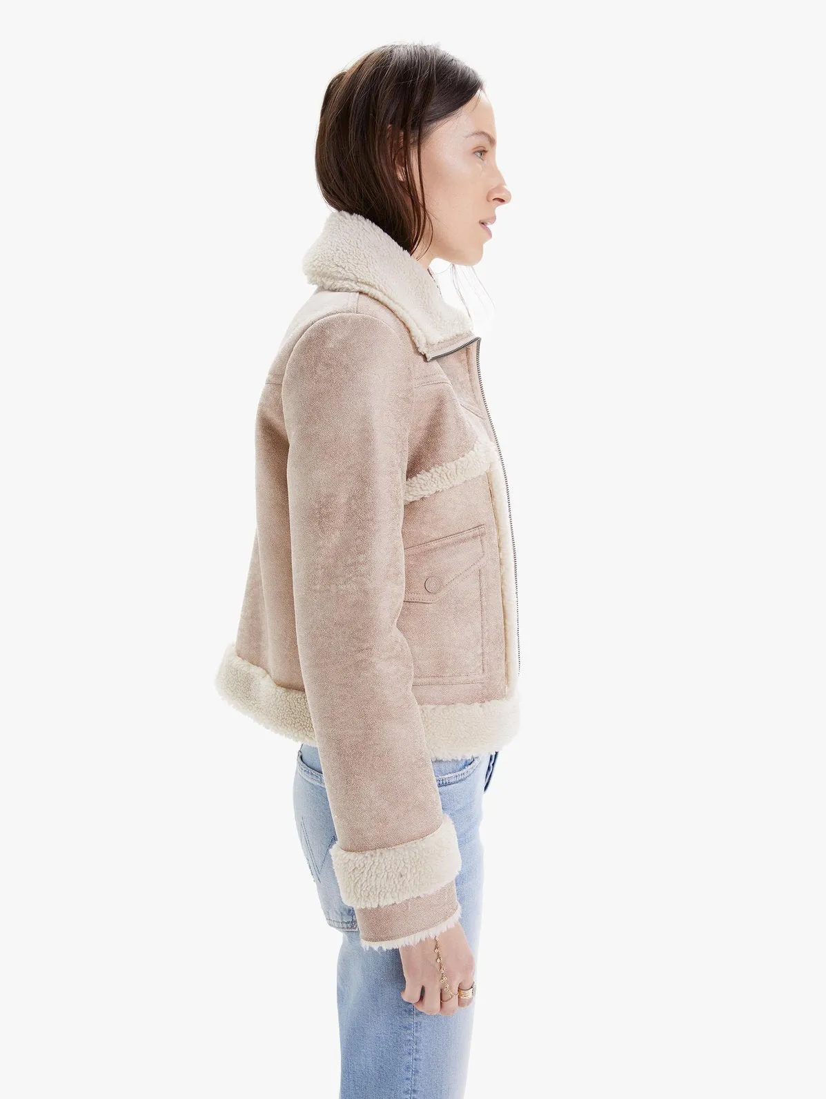 Mother - The Patch Pocket Roamer Jacket in Lucky Penny