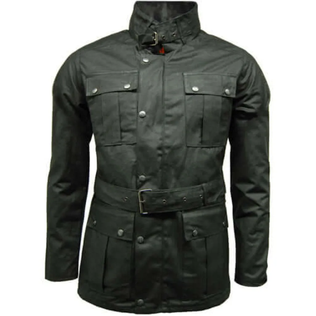 Motorcycle Wax Jacket - Game Continental