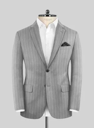 Napolean Como Bar Gray Wool Jacket