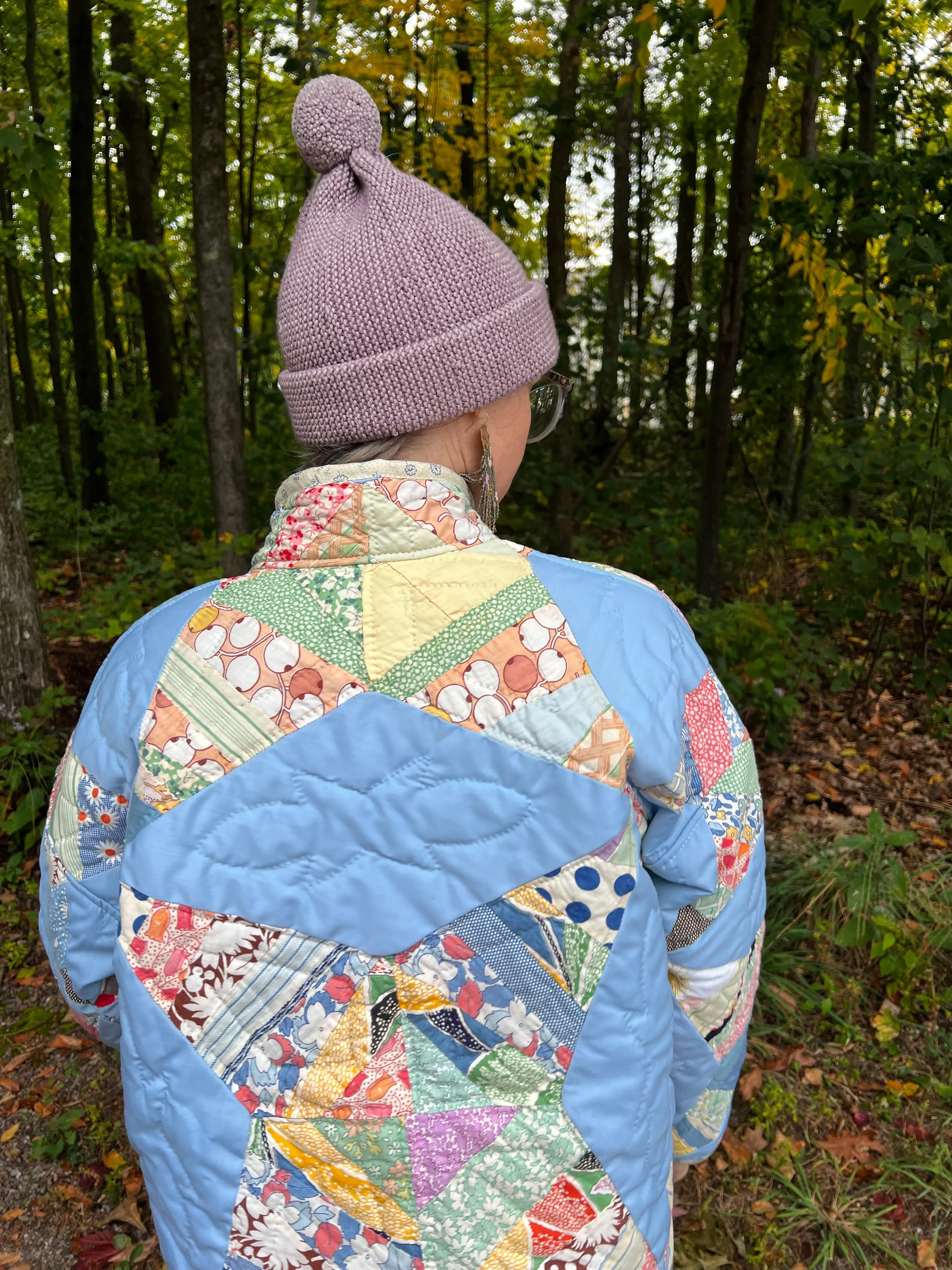 One-of-a-Kind: Rocky Road to Kansas Flora Jacket (S)