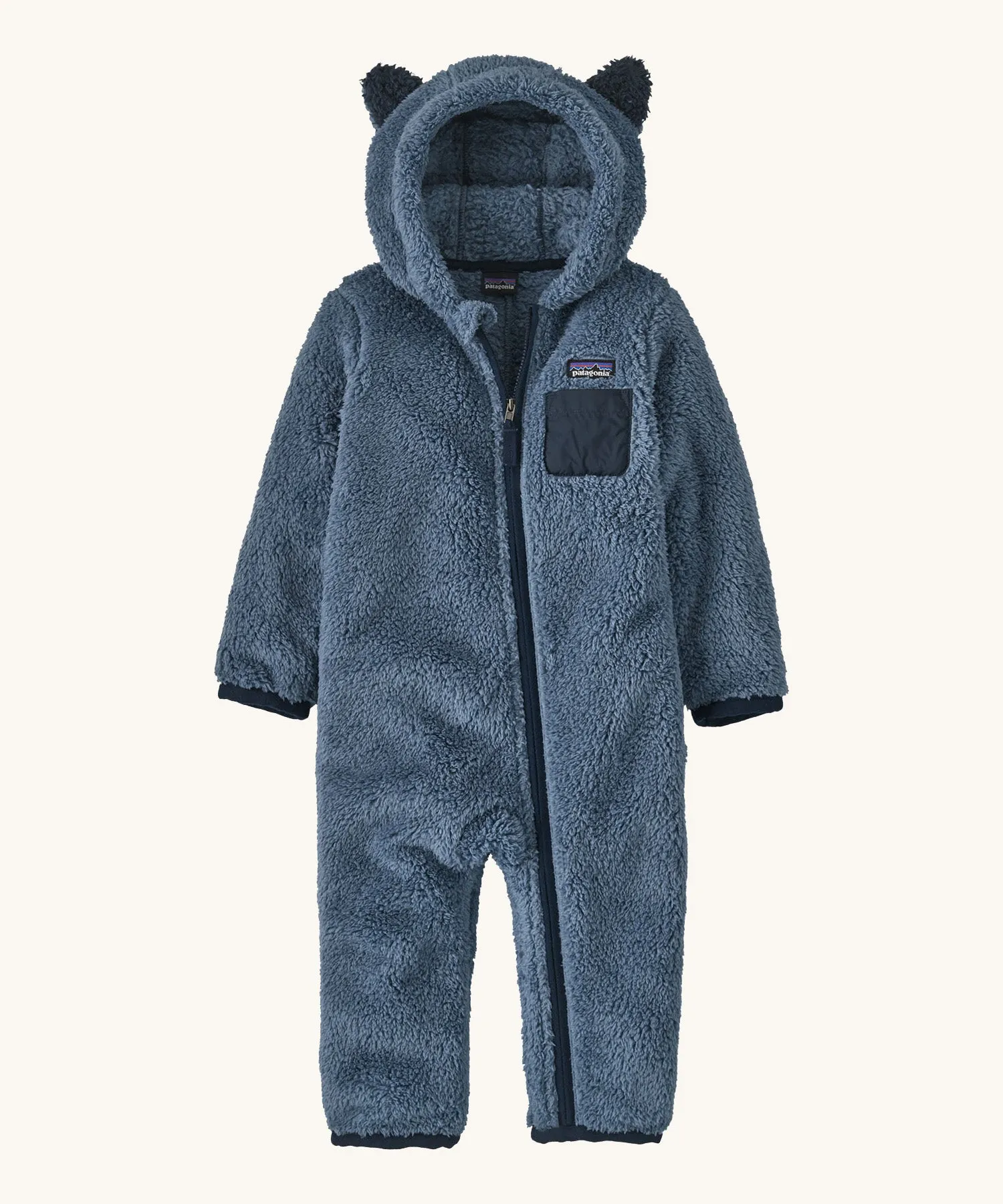 Patagonia Little Kids Furry Friends Bunting - Utility Blue