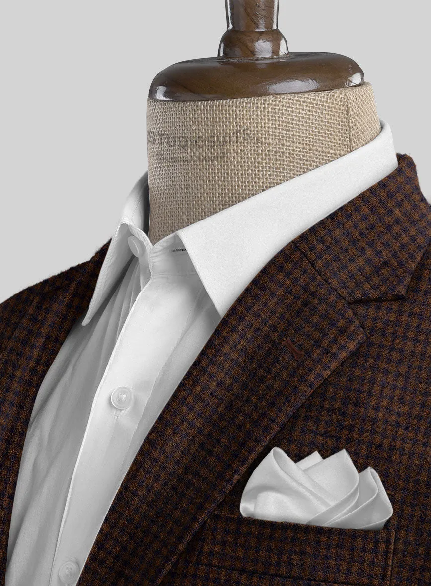 Sartori Petronila Brown Check Soft Tweed Jacket