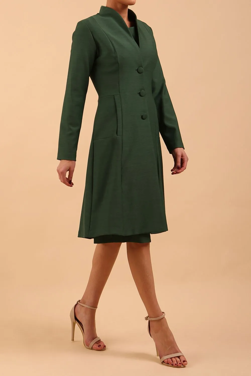 Seed Raquella Long Sleeve A-line Coat