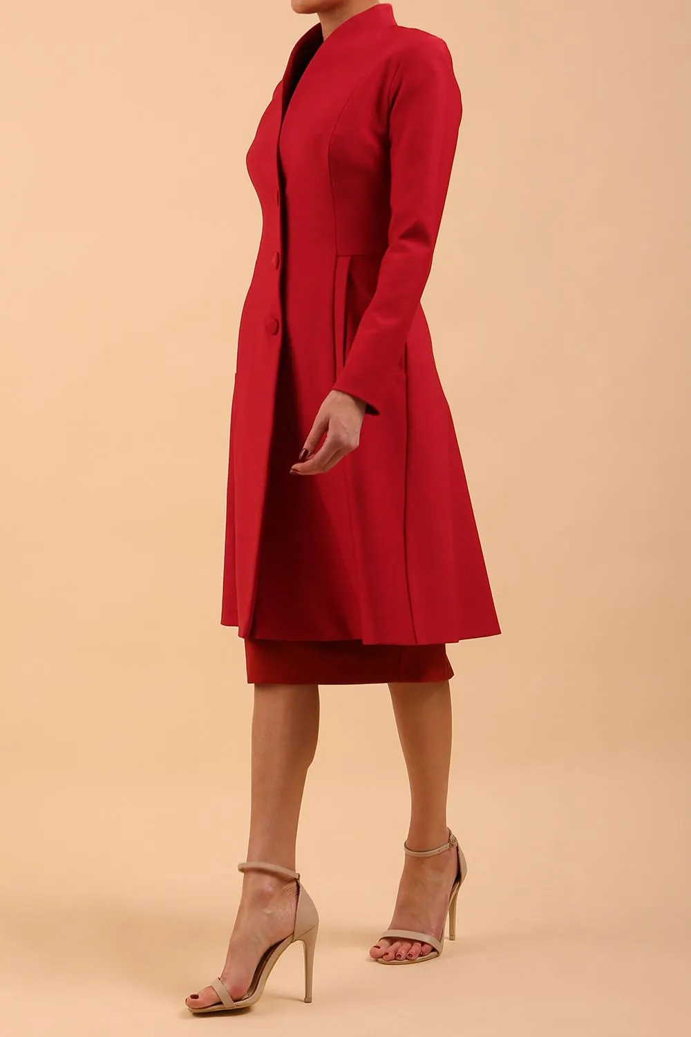 Seed Raquella Long Sleeve A-line Coat