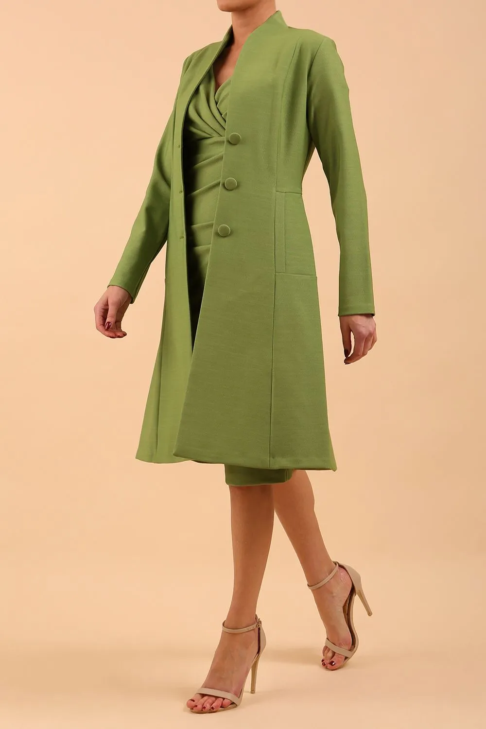 Seed Raquella Long Sleeve A-line Coat