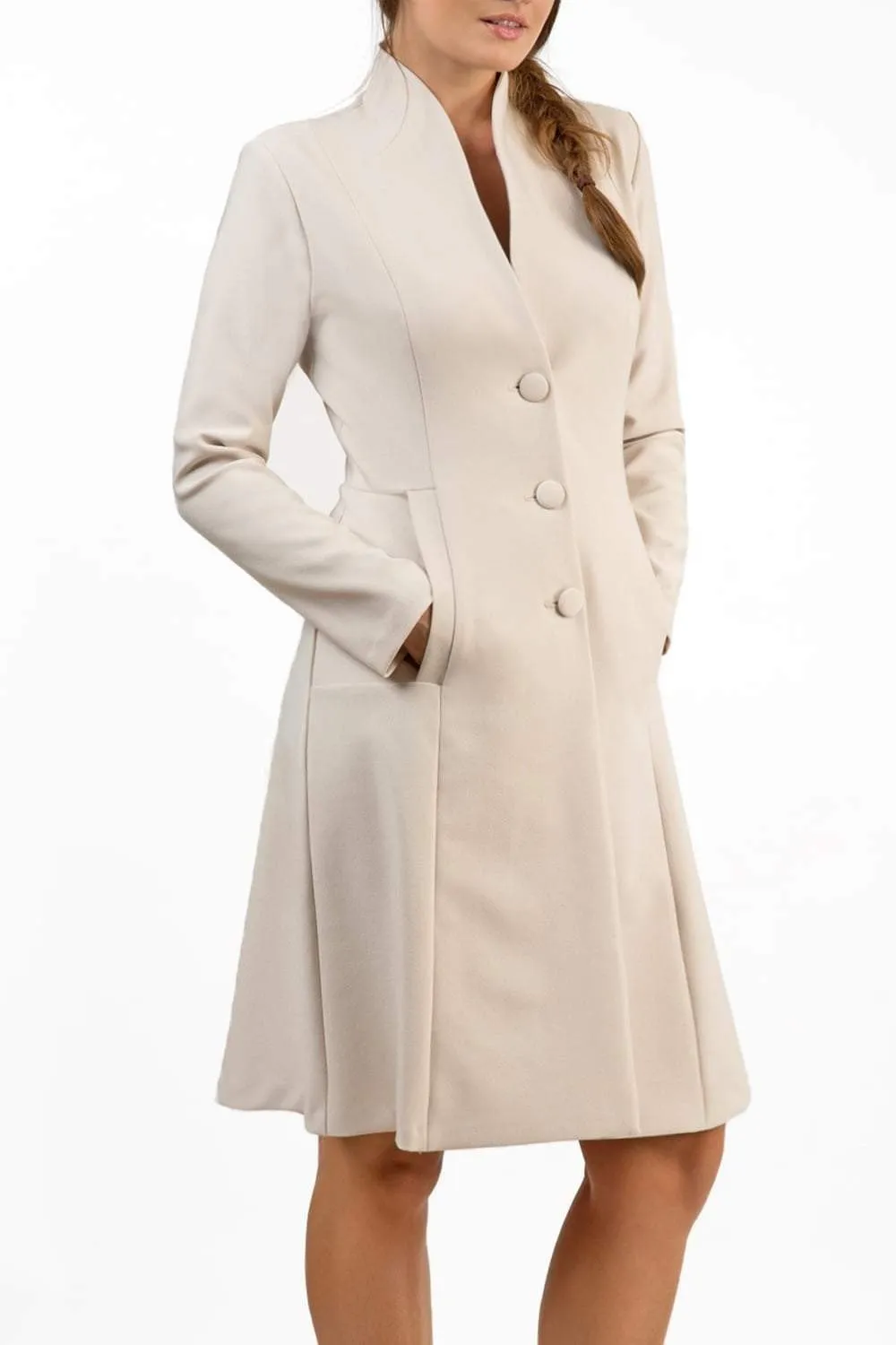 Seed Raquella Long Sleeve A-line Coat