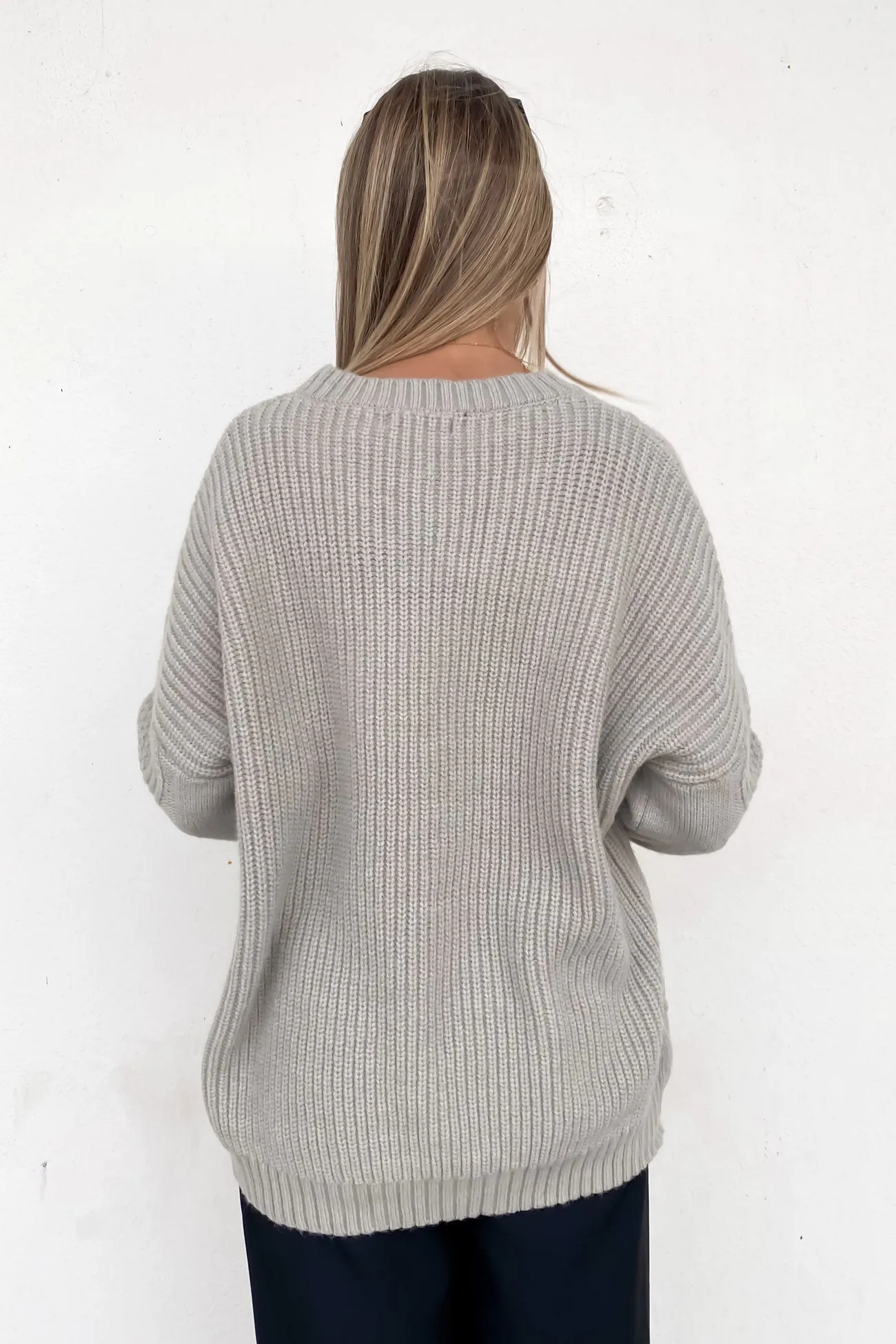 Sharni Knit Light Grey