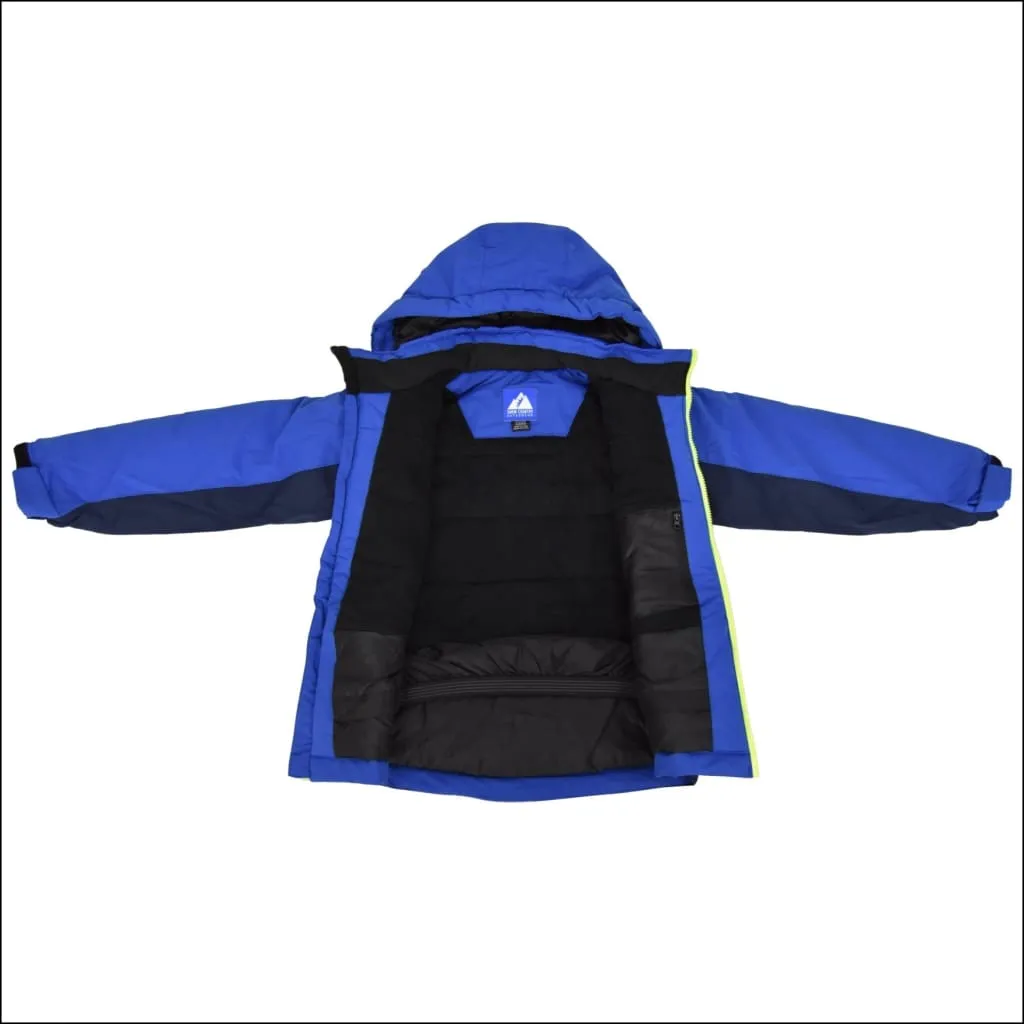 Snow Country Outerwear Boys 8-18 Youth 2 Pc Gravity Winter Snowsuit Jacket Ski Bibs