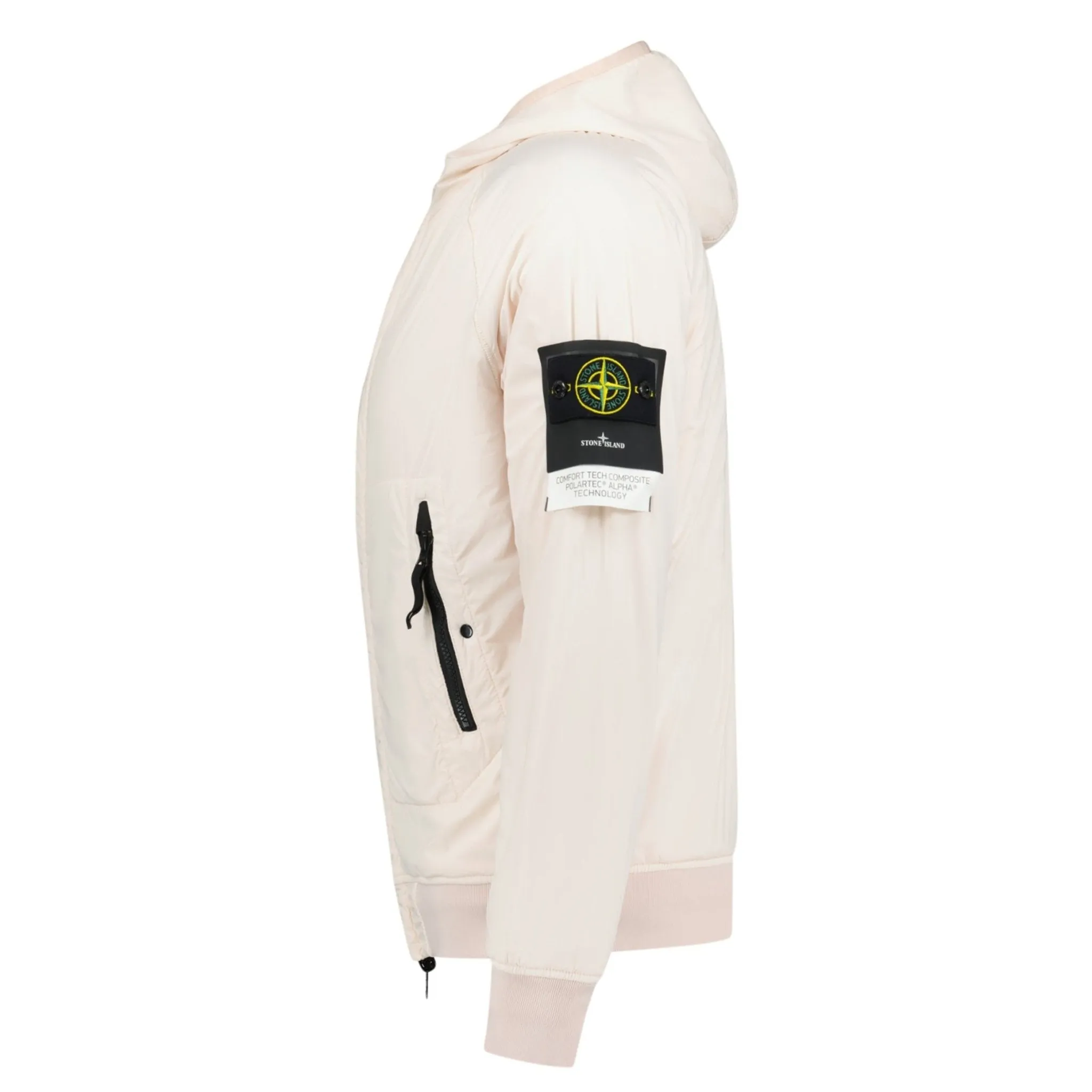 Stone Island Comfort Tech Composite Polartec Jacket Pink