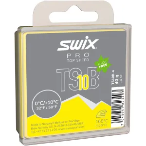 Swix TS10 Black Ski Wax | 32°F/50°F