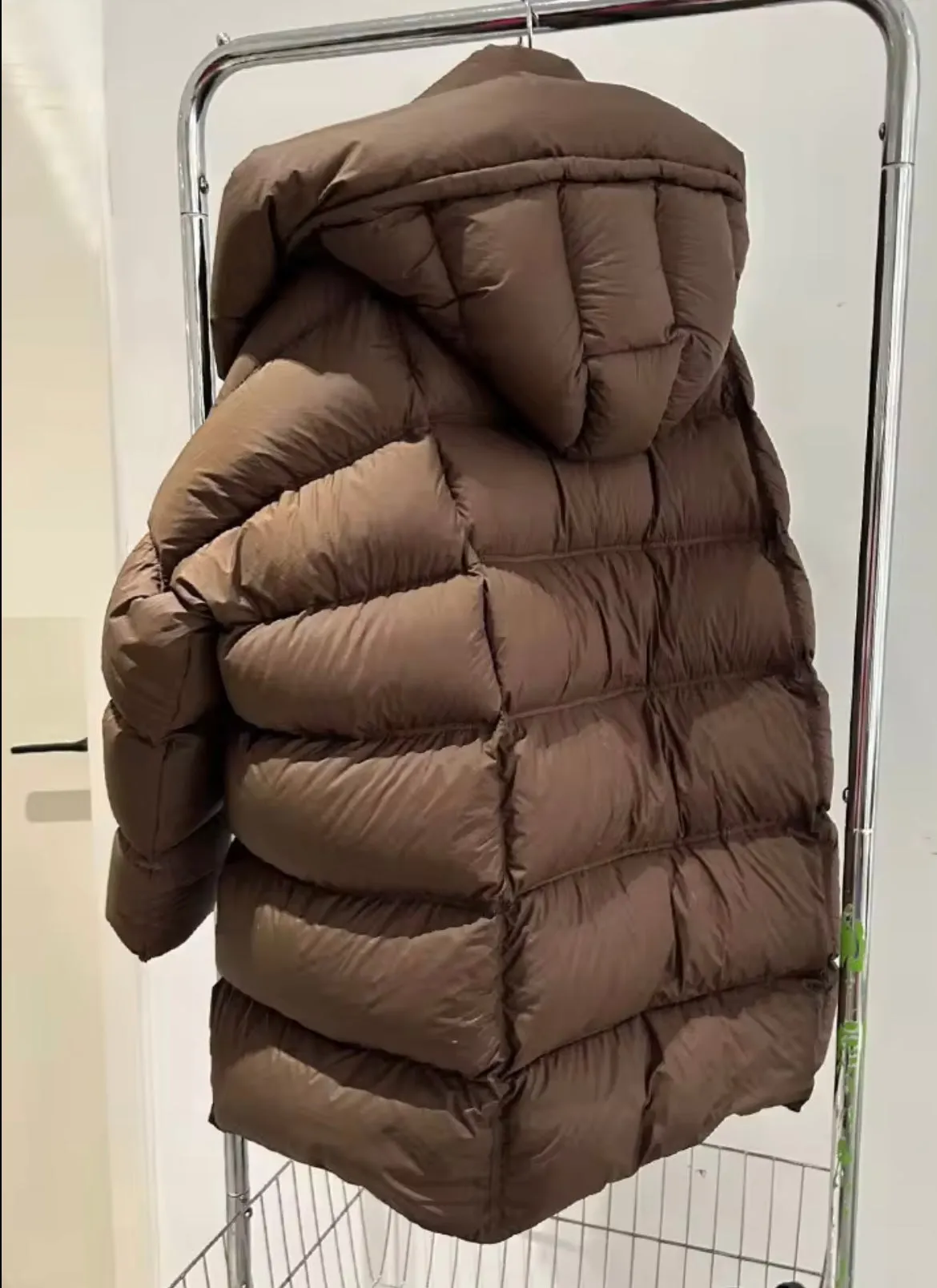 Ultimate Warmth: Women's Long Plus Size Duck Down Jacket