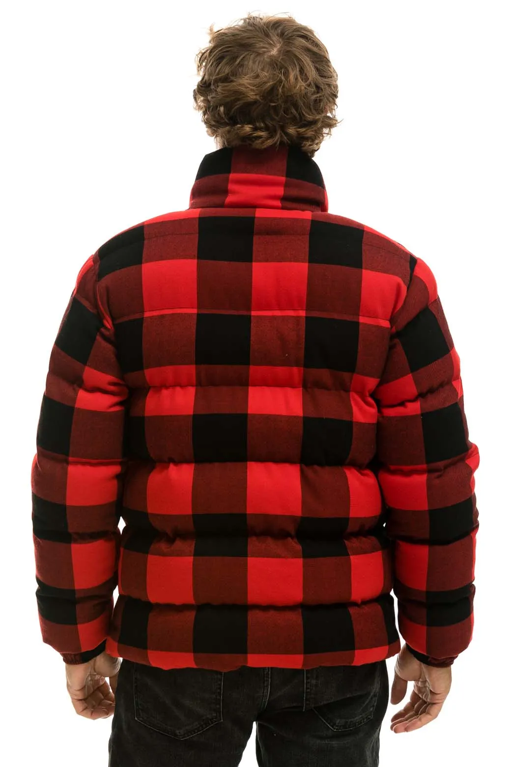 UNISEX PLAID TRAVELER JACKET - BUFFALO PLAID