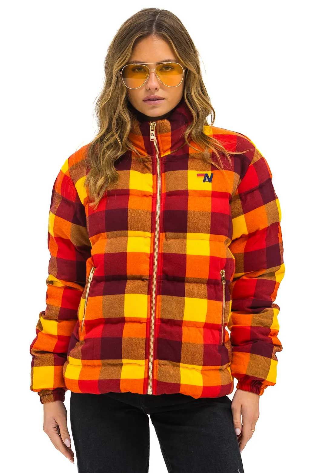 UNISEX PLAID TRAVELER JACKET - SURFY PLAID