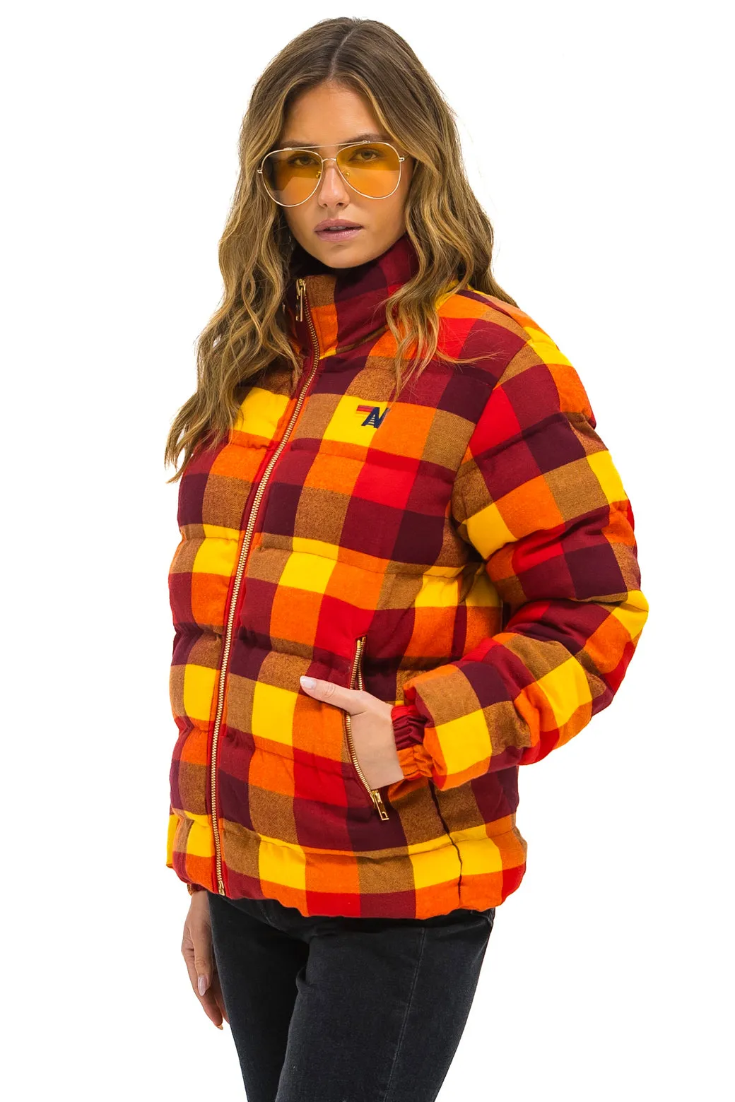 UNISEX PLAID TRAVELER JACKET - SURFY PLAID