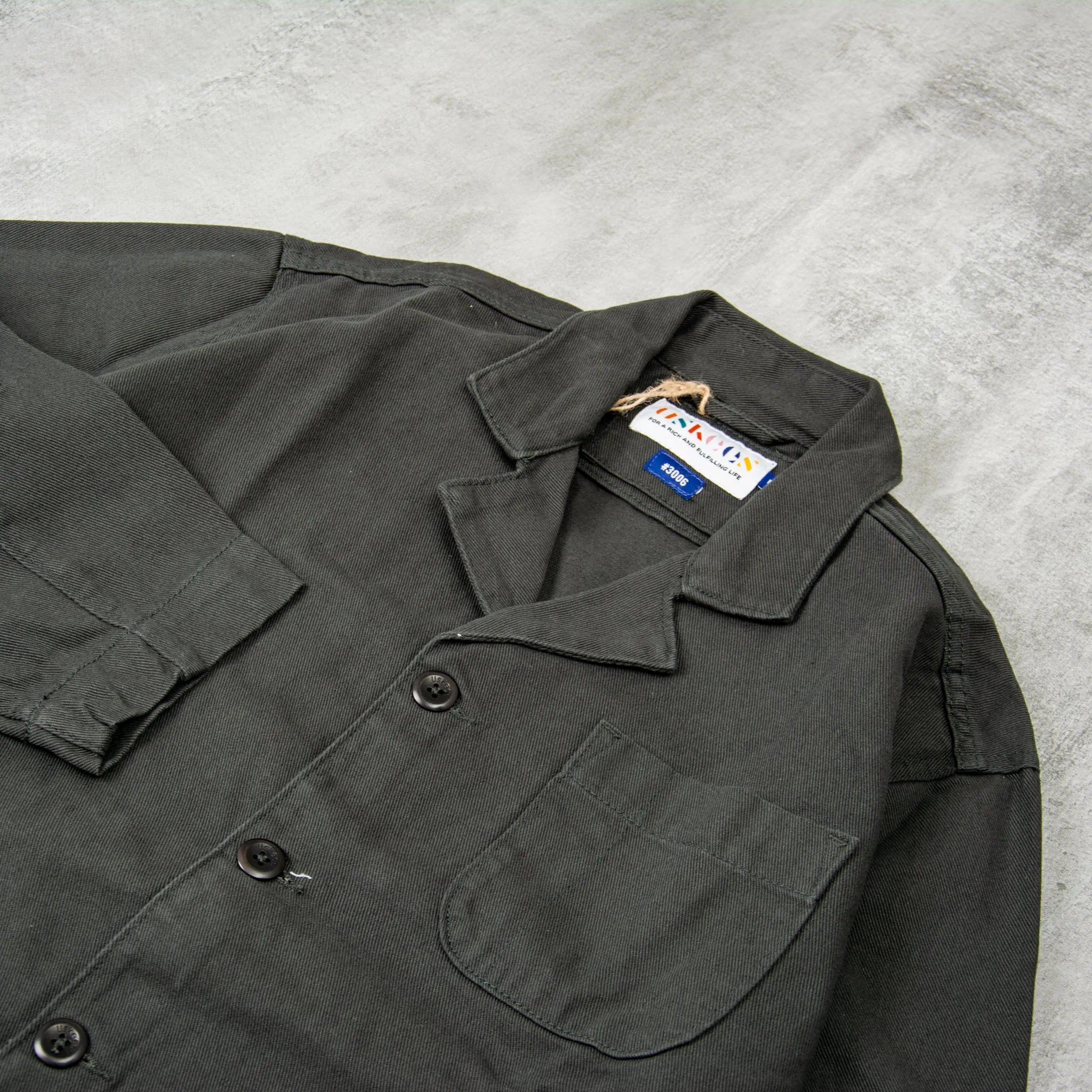 Uskees 3006 Drill Blazer - Charcoal